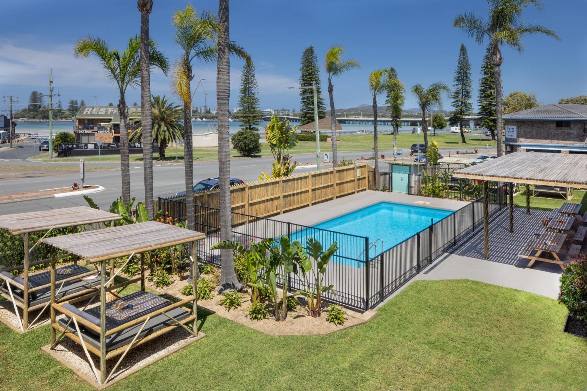 South Pacific Palms Motor Inn Танкарри Экстерьер фото